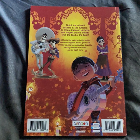 Disney Pixar “Coco” Movie Mosaic Sticker by Numbers - Picture 3 of 4